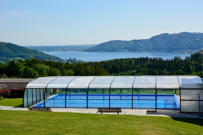 Ferienhotel Hofer Superior Strass im Attergau Kültér fotó